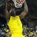 Michigan freshman Glenn Robinson III dunks the ball against Michigan State in the first house at Crisler Center on Sunday, March 3, 2013. Melanie Maxwell I AnnArbor.com